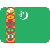 🇹🇲 flag: Turkmenistan display on Twitter